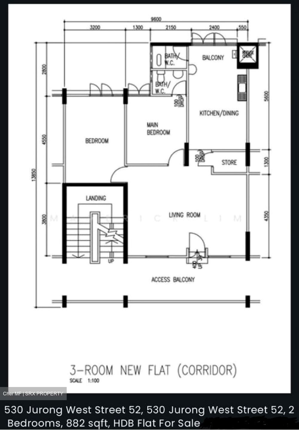 Blk 530 Jurong West Street 52 (Jurong West), HDB 3 Rooms #602739521